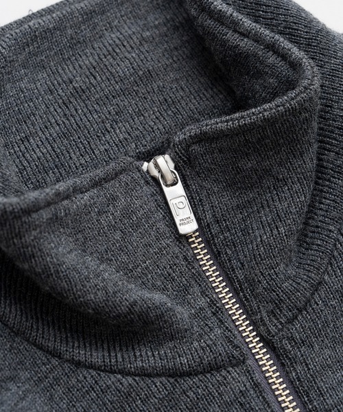 PRANK PROJECT(プランクプロジェクト)の「【2026Autumn Pre-Order】ウールブレンドハーフジップトップ / Wool Blend Half-Zip Top(その他トップス・レディース・ブラウン/グレー/ホワイト・FREE)」の5枚目の写真