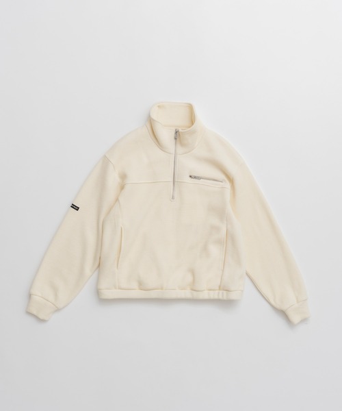PRANK PROJECT(プランクプロジェクト)の「【2026Autumn Pre-Order】ウールブレンドハーフジップトップ / Wool Blend Half-Zip Top(その他トップス・レディース・ブラウン/グレー/ホワイト・FREE)」の20枚目の写真