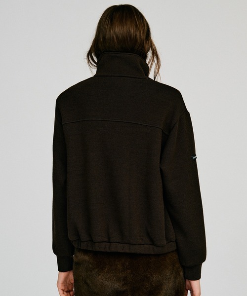 PRANK PROJECT(プランクプロジェクト)の「【2026Autumn Pre-Order】ウールブレンドハーフジップトップ / Wool Blend Half-Zip Top(その他トップス・レディース・ブラウン/グレー/ホワイト・FREE)」の17枚目の写真