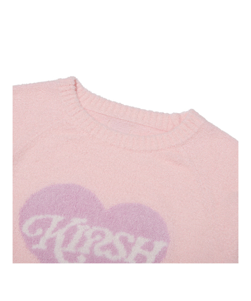 KIRSH（キルシー）の「キルシ メロウスカラップラウンドネックニットトップ [ライトピンク]（スウェット・レディース・その他・1）」の3枚目の写真