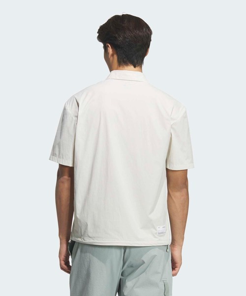 adidas(アディダス)の「クラブ コンシューマー ウーブン 半袖 ルーズフィット ポロシャツ【adidas Golf/アディダスゴルフ】(ポロシャツ・メンズ・グレー・SMALL/MEDIUM/LARGE/3XL/XX-LARGE/X-LARGE)」の2枚目の写真