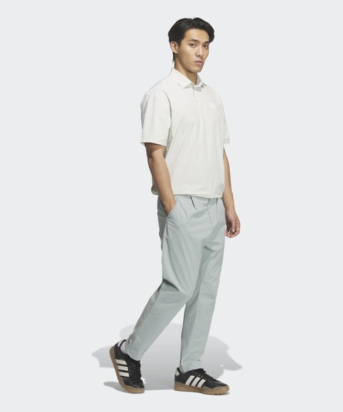 adidas(アディダス)の「クラブ コンシューマー ウーブン 半袖 ルーズフィット ポロシャツ【adidas Golf/アディダスゴルフ】(ポロシャツ・メンズ・グレー・SMALL/MEDIUM/LARGE/3XL/XX-LARGE/X-LARGE)」の5枚目の写真