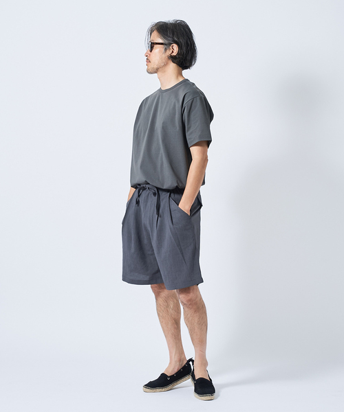 EDIFICE(エディフィス)の「FUNCTION 2プリーツ ショーツ(その他パンツ・メンズ・グレー/ブラック・LARGE/MEDIUM)」の4枚目の写真