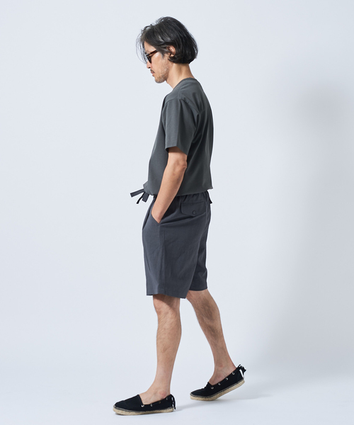 EDIFICE(エディフィス)の「FUNCTION 2プリーツ ショーツ(その他パンツ・メンズ・グレー/ブラック・LARGE/MEDIUM)」の5枚目の写真