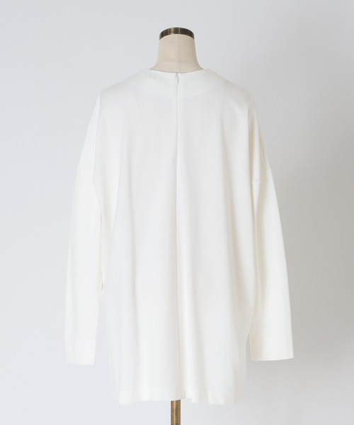 DRESSLAVE(ドレスレイブ)の「【CAMEALICO/カメアリコ】-G-(ロングスリーブプルオーバー)(Tシャツ/カットソー・レディース・ホワイト/ブラック・38)」の17枚目の写真