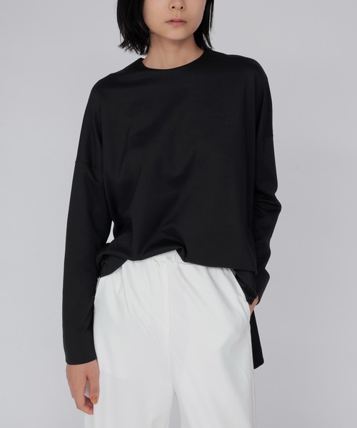 DRESSLAVE(ドレスレイブ)の「【CAMEALICO/カメアリコ】-G-(ロングスリーブプルオーバー)(Tシャツ/カットソー・レディース・ホワイト/ブラック・38)」の22枚目の写真