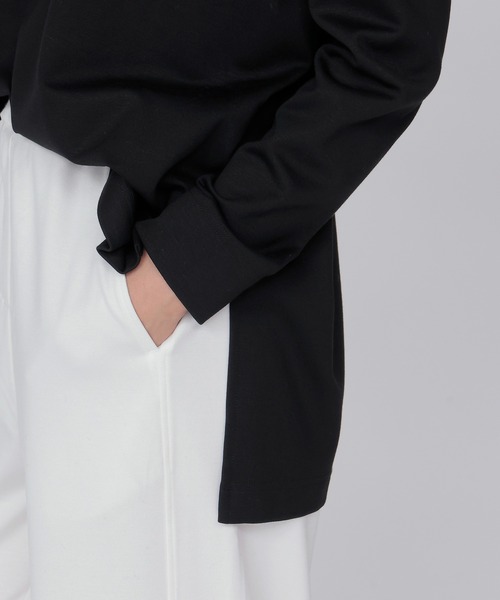 DRESSLAVE(ドレスレイブ)の「【CAMEALICO/カメアリコ】-G-(ロングスリーブプルオーバー)(Tシャツ/カットソー・レディース・ホワイト/ブラック・38)」の20枚目の写真