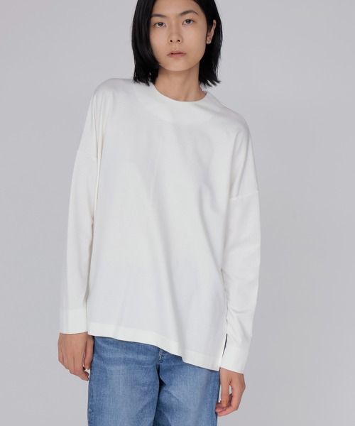 DRESSLAVE(ドレスレイブ)の「【CAMEALICO/カメアリコ】-G-(ロングスリーブプルオーバー)(Tシャツ/カットソー・レディース・ホワイト/ブラック・38)」の7枚目の写真