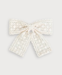 moimoln（モイモルン）の「ロニアレースリボンヘアピン・キッズヘアアクセサリー（ヘアピン）」