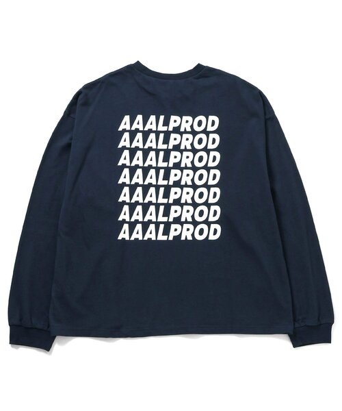 BREEZE(ブリーズ)の「【AAAL PROD】アソートロゴ 長袖Tシャツ 大人(Tシャツ/カットソー・メンズ・グレー/その他11/ブラック/その他13/ネイビー/オフホワイト/その他12/カーキ/オレンジ・LARGE/MEDIUM)」の1枚目の写真