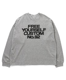 【AAAL PROD】アソートロゴ 長袖Tシャツ 大人