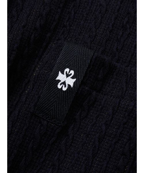 SORIN（ソリン　）の「Cable mini cardigan / ケーブルミニカーディガン（カーディガン/ボレロ・レディース・グレー/ブラック・38）」の15枚目の写真