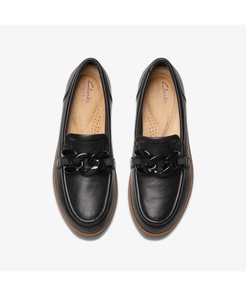 Clarks(クラークス)の「Zylah May/ザイラメイ(ブラックレザー)(ローファー・レディース・ブラック・UK3.5/UK4/UK4.5/UK5/UK5.5/UK6/UK3)」の6枚目の写真