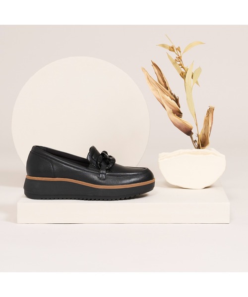 Clarks(クラークス)の「Zylah May/ザイラメイ(ブラックレザー)(ローファー・レディース・ブラック・UK3.5/UK4/UK4.5/UK5/UK5.5/UK6/UK3)」の20枚目の写真