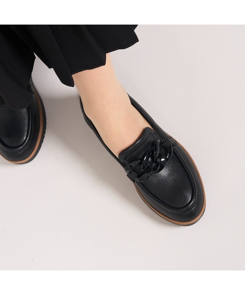 Clarks(クラークス)の「Zylah May/ザイラメイ(ブラックレザー)(ローファー・レディース・ブラック・UK3.5/UK4/UK4.5/UK5/UK5.5/UK6/UK3)」の19枚目の写真