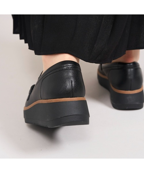 Clarks(クラークス)の「Zylah May/ザイラメイ(ブラックレザー)(ローファー・レディース・ブラック・UK3.5/UK4/UK4.5/UK5/UK5.5/UK6/UK3)」の18枚目の写真