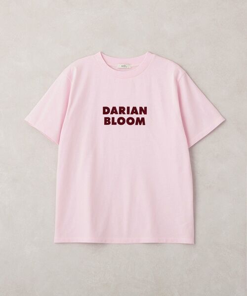 earth music&ecology(アースミュージックアンドエコロジー)の「フロッキープリントTシャツ(Tシャツ/カットソー・レディース・チャコールグレー/オフホワイト/ピンク・FREE)」の20枚目の写真