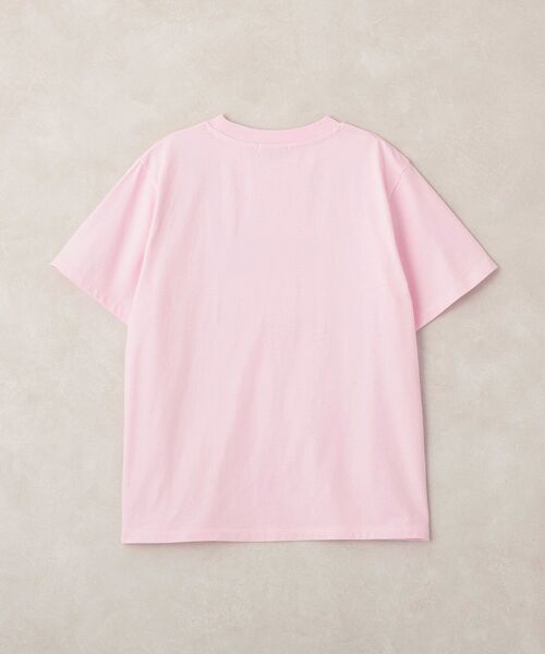 earth music&ecology(アースミュージックアンドエコロジー)の「フロッキープリントTシャツ(Tシャツ/カットソー・レディース・チャコールグレー/オフホワイト/ピンク・FREE)」の21枚目の写真