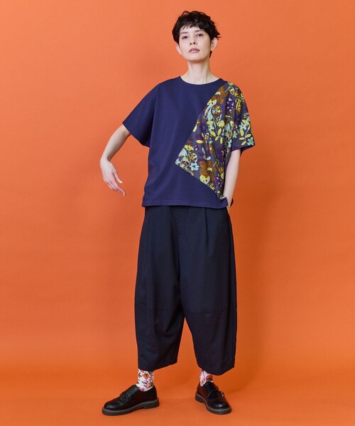FRAPBOIS(フラボア)の「コーンスラックス(その他パンツ・レディース・ネイビー/グレー・1/2)」の16枚目の写真