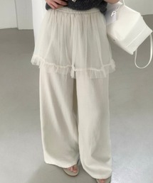 ラップスカートパンツ