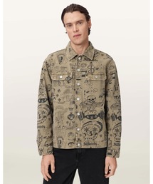 ALLSAINTS（オールセインツ）の「SHERB PRINTED CANVAS SHACKET | SHERB プリント キャンバス シャケット（その他アウター）」
