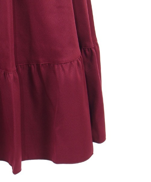 axes femme POETIQUE(アクシーズファムポエティック)の「メニーリボンミドルSK(スカート・レディース・ブラック/サックスブルー/ワイン・MEDIUM)」の21枚目の写真
