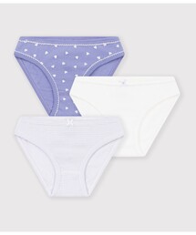 PETIT BATEAU | プリントショーツ３枚組(ショーツ)