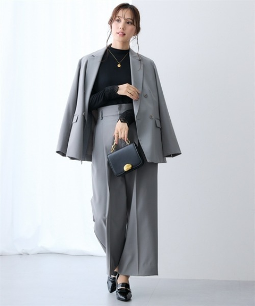7days Life Styling(セブンデイズライフスタイリング)の「袖口レースモックネックシアーリブトップス(Tシャツ/カットソー・レディース・オフホワイト/ブラック・LL/3L/M/L)」の8枚目の写真
