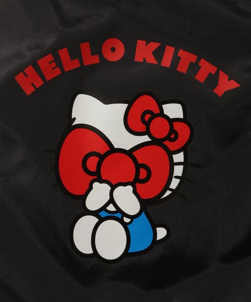 sanrio(サンリオ)の「【HELLO KITTY × LOVE BOAT】ナップサック(バックパック/リュック・メンズ・レオパード/ブラック・FREE)」の6枚目の写真