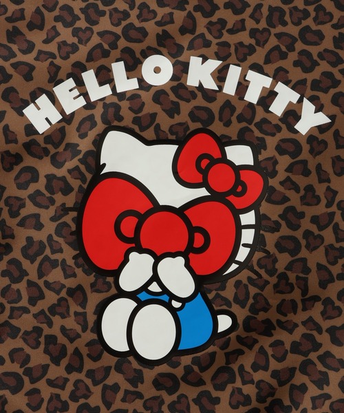 sanrio(サンリオ)の「【HELLO KITTY × LOVE BOAT】ナップサック(バックパック/リュック・メンズ・レオパード/ブラック・FREE)」の8枚目の写真