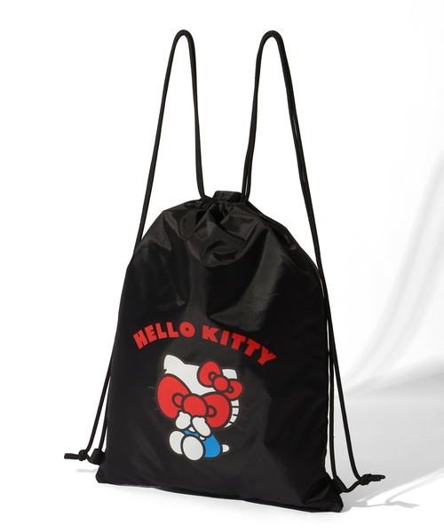 sanrio(サンリオ)の「【HELLO KITTY × LOVE BOAT】ナップサック(バックパック/リュック・メンズ・レオパード/ブラック・FREE)」の14枚目の写真