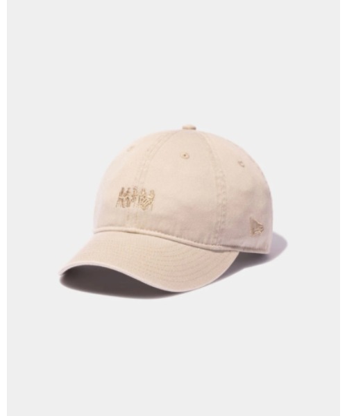 beautiful people(ビューティフルピープル)の「【beautiful people/ビューティフルピープル】NEW ERA little people embroidery cap/NEWERA/9THIRTY/キャップ(キャップ・レディース・ブラック/グレー/ベージュ・MEDIUM)」の1枚目の写真