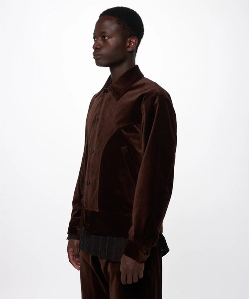 markaware(マーカウェア)の「【marka】COWBOY JACKET(テーラードジャケット・メンズ・ブラック/ブラウン・1/2)」の4枚目の写真