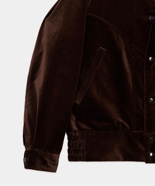 markaware(マーカウェア)の「【marka】COWBOY JACKET(テーラードジャケット・メンズ・ブラック/ブラウン・1/2)」の8枚目の写真