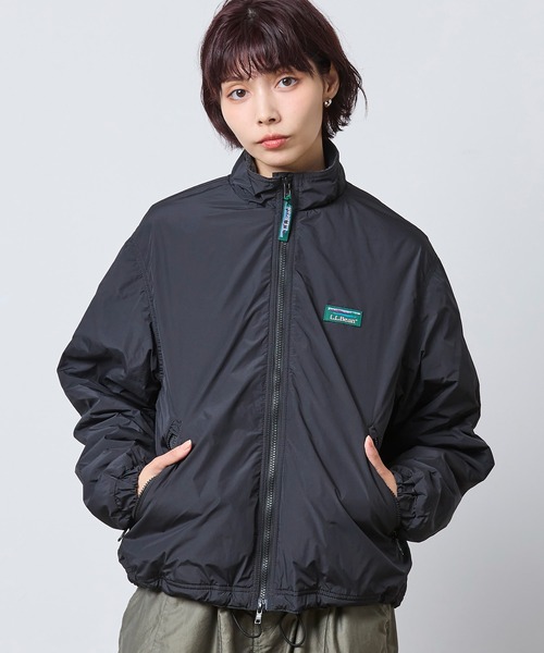 L.L.Bean(エルエルビーン)の「【JAPAN EDITION】ラヴェル・マイクロフリース・ラインド・ジャケット(その他アウター・レディース・エメラルドブルー/ブラック/クリーム/モカ・MEDIUM)」の1枚目の写真