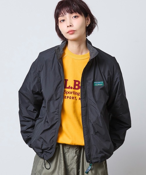 L.L.Bean(エルエルビーン)の「【JAPAN EDITION】ラヴェル・マイクロフリース・ラインド・ジャケット(その他アウター・レディース・エメラルドブルー/ブラック/クリーム/モカ・MEDIUM)」の10枚目の写真