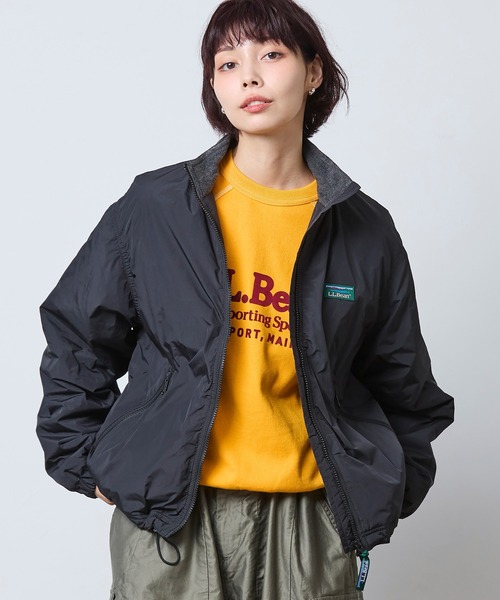 L.L.Bean(エルエルビーン)の「【JAPAN EDITION】ラヴェル・マイクロフリース・ラインド・ジャケット(その他アウター・レディース・エメラルドブルー/ブラック/クリーム/モカ・MEDIUM)」の13枚目の写真