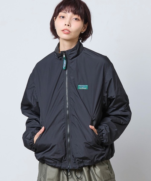 L.L.Bean(エルエルビーン)の「【JAPAN EDITION】ラヴェル・マイクロフリース・ラインド・ジャケット(その他アウター・レディース・エメラルドブルー/ブラック/クリーム/モカ・MEDIUM)」の6枚目の写真