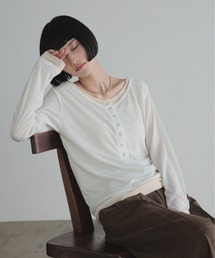 LOWRYS FARM | ヘンリーレイヤードLS 1074057(Tシャツ/カットソー)