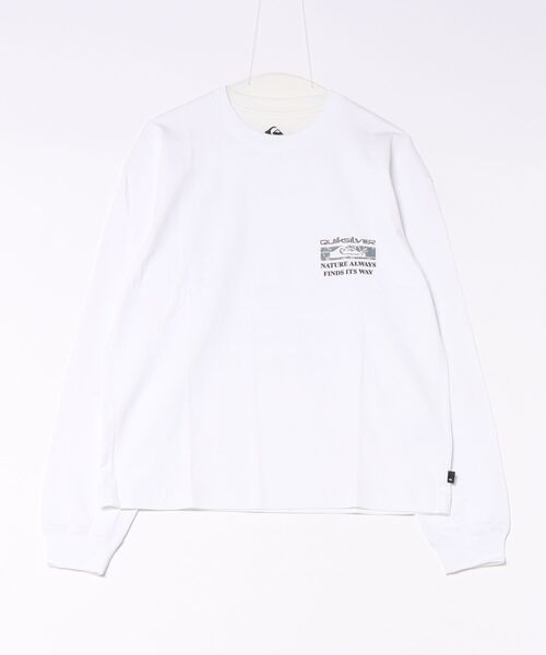 Quiksilver(クイックシルバー)の「QUIKSILVER/クイックシルバー NEW HOLMES LT ロンT QLT264610M(Tシャツ/カットソー・メンズ・ブラック/ホワイト/ブラウン・M/L)」の2枚目の写真