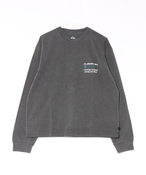 Quiksilver(クイックシルバー)の「QUIKSILVER/クイックシルバー NEW HOLMES LT ロンT QLT264610M(Tシャツ/カットソー・メンズ・ブラック/ホワイト/ブラウン・M/L)」の1枚目の写真