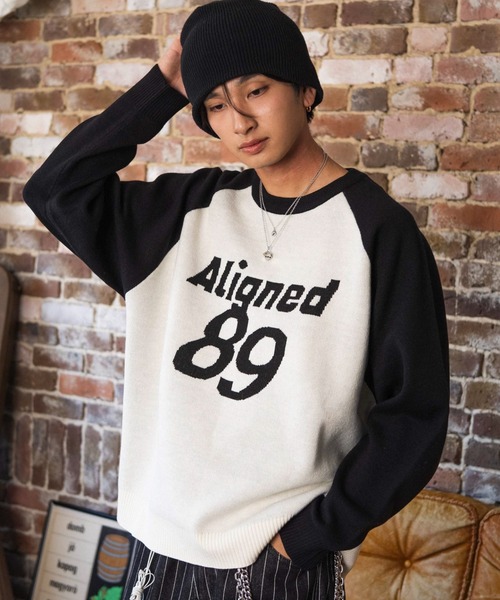 WEGO(ウィゴー)の「WEGO/【26年秋冬新作】ジャガードグラフィックプルオーバー(ニット/セーター・メンズ・その他1/その他2/その他3/その他4/その他5/その他6・SMALL/MEDIUM/LARGE)」の6枚目の写真