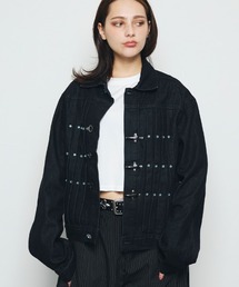 ファイヤーマンバックル デニムジャケット