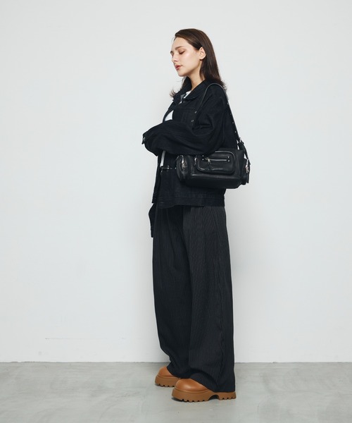 DAZE（デイズ）の「ファイヤーマンバックル デニムジャケット（デニムジャケット・メンズ・ブラック系・SMALL/LARGE/MEDIUM）」の19枚目の写真