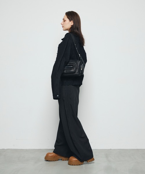 DAZE（デイズ）の「ファイヤーマンバックル デニムジャケット（デニムジャケット・メンズ・ブラック系・SMALL/LARGE/MEDIUM）」の20枚目の写真