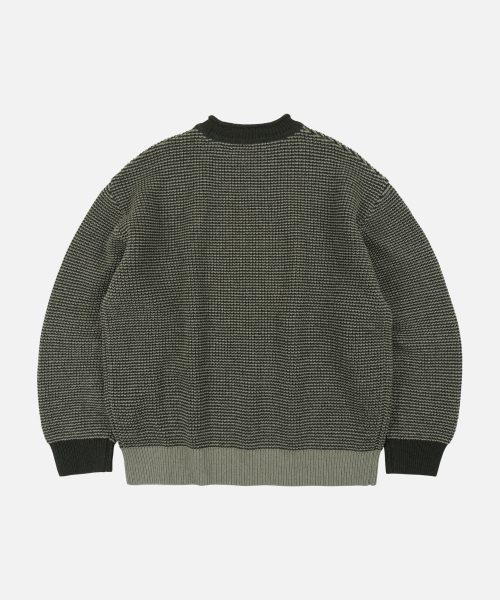 FRIZMWORKS(フリズムワークス)の「ROLLNECK RINGER KNIT _ OLIVE(ニット/セーター・メンズ・その他・SMALL/MEDIUM/LARGE/X-LARGE)」の2枚目の写真