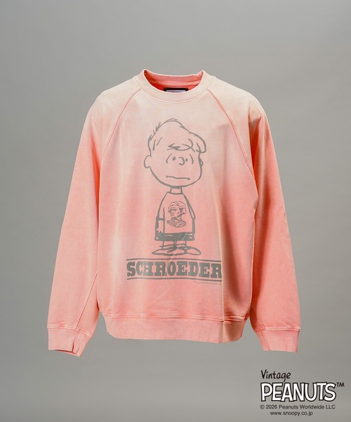 MAISON SPECIAL(メゾンスペシャル)の「《UNISEX》「PEANUTS」プライムオーバークルーネックスウェット/「PEANUTS」Prime-Over Crew Neck Sweatshirt【MAISON SPECIAL/メゾンスペシャル】(スウェット・メンズ・オレンジ/テラコッタ/ネイビー・0/1/2)」の8枚目の写真