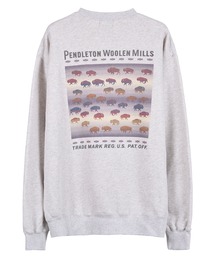 PENDLETON/ペンドルトン フレンチ テリー バック プリント スウェット