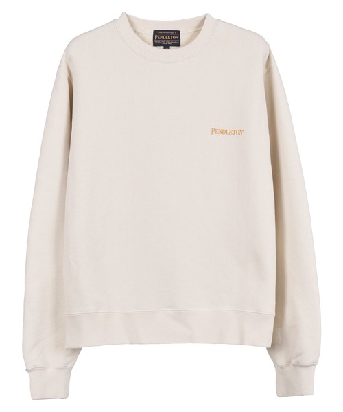 PENDLETON(ペンドルトン)の「PENDLETON/ペンドルトン フレンチ テリー バック プリント スウェット(スウェット・メンズ・ライトグレー/ライトブルー/ブラック/アイボリー・SMALL/MEDIUM/LARGE)」の11枚目の写真