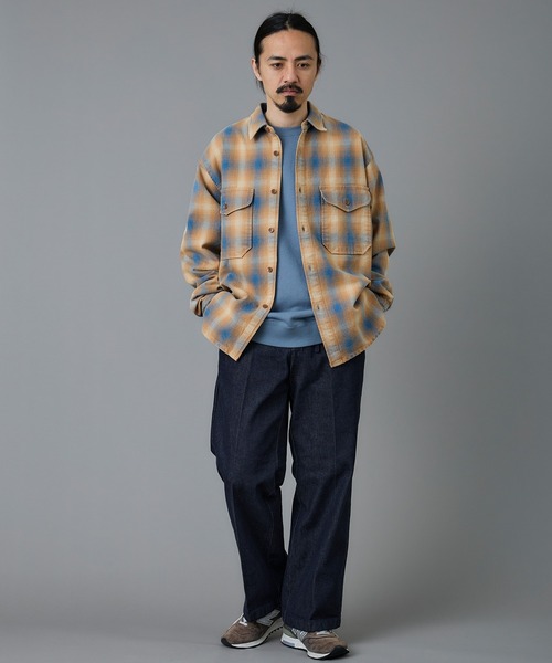 PENDLETON(ペンドルトン)の「PENDLETON/ペンドルトン フレンチ テリー バック プリント スウェット(スウェット・メンズ・ライトグレー/ライトブルー/ブラック/アイボリー・SMALL/MEDIUM/LARGE)」の19枚目の写真
